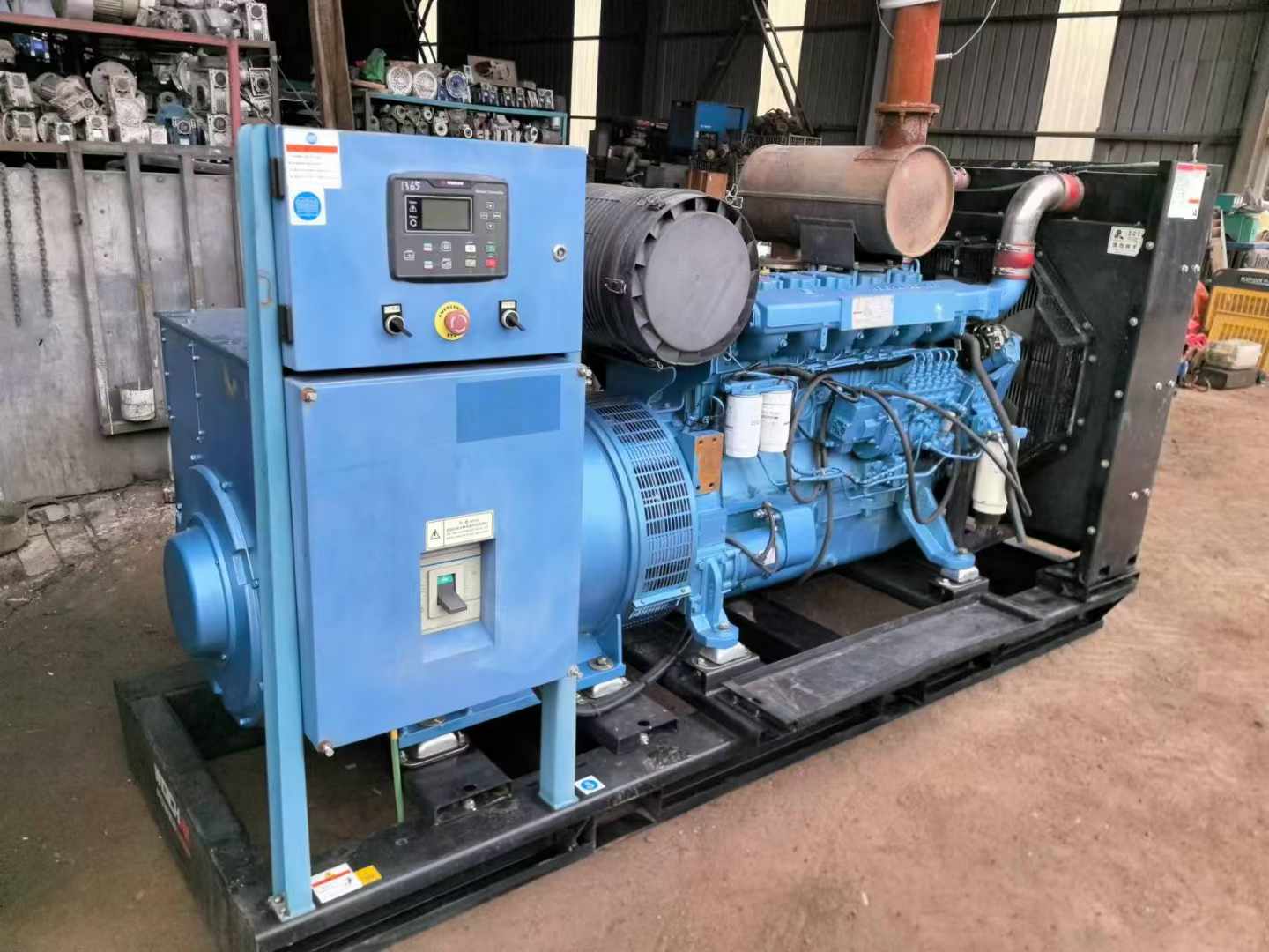 福绵500kW 柴油发电机组可带动设备功率的计算公式是什么？