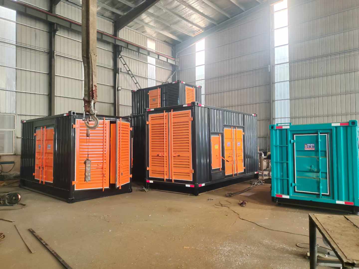 福绵500kw柴油发电机组可以带动多少功率设备？